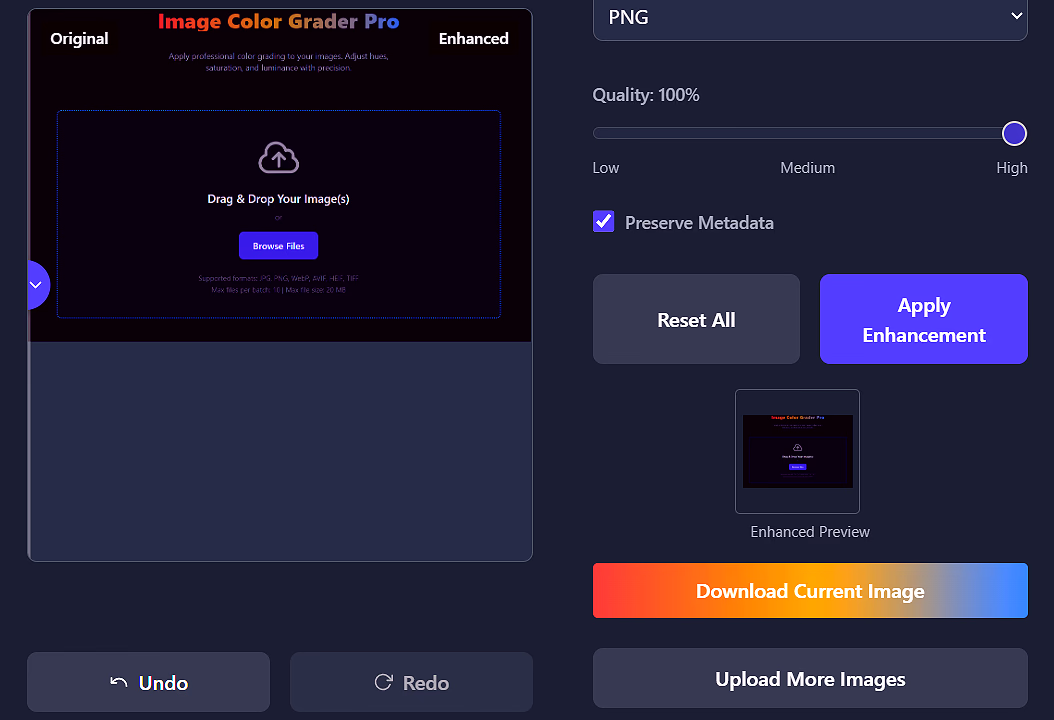 Output Options & Download