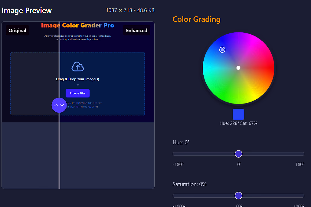 Use the Color Wheel